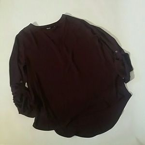 Purple Vera Wang Medium 1/2 Sleeve